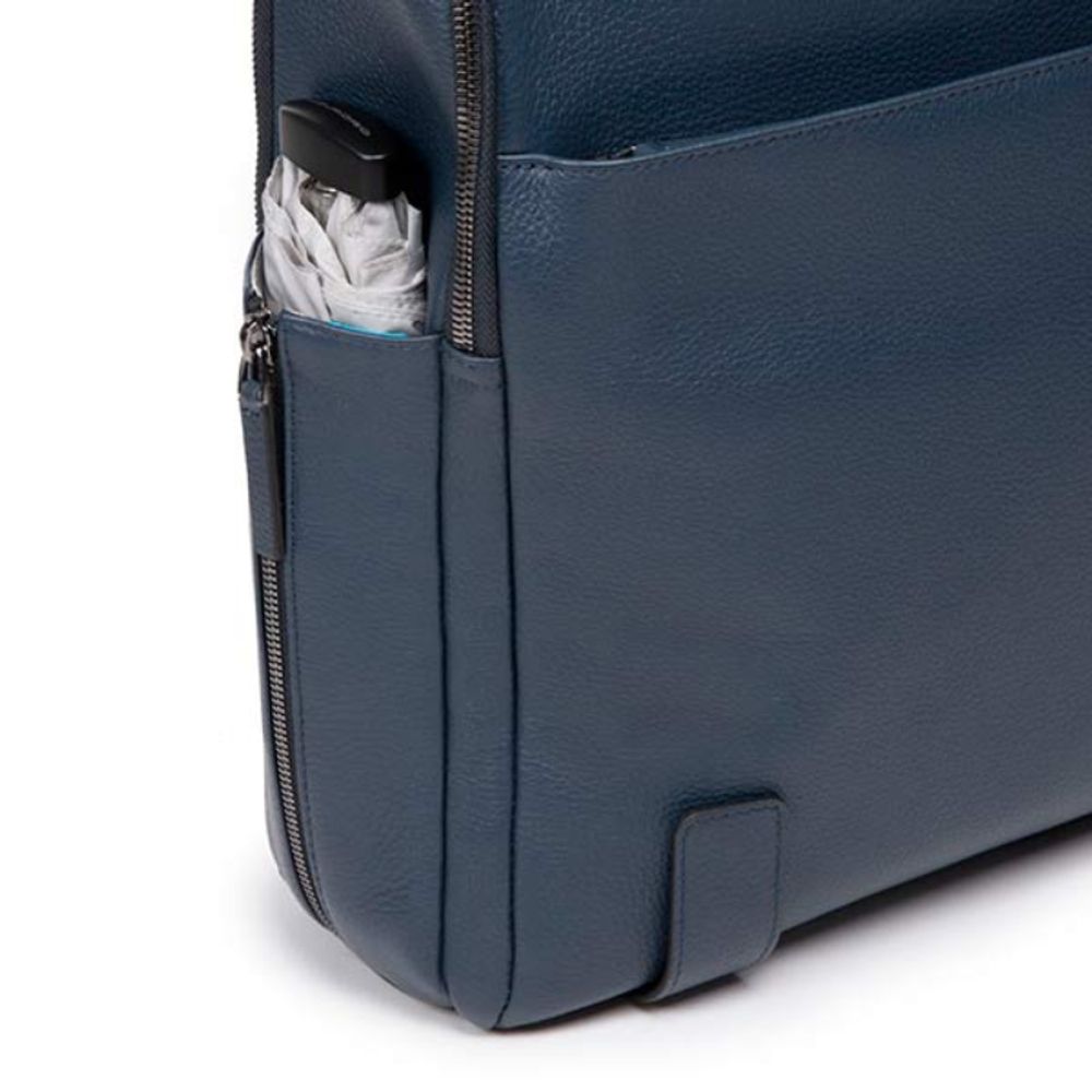 Рюкзак Piquadro Modus Special синий из натуральной кожи (CA4818MOS/BLU) 8