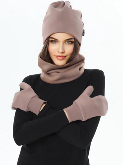 Снуд унисекс из футера с начесом