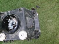 Битая Фара левая DAF XF 105 (2006-2012) галоген