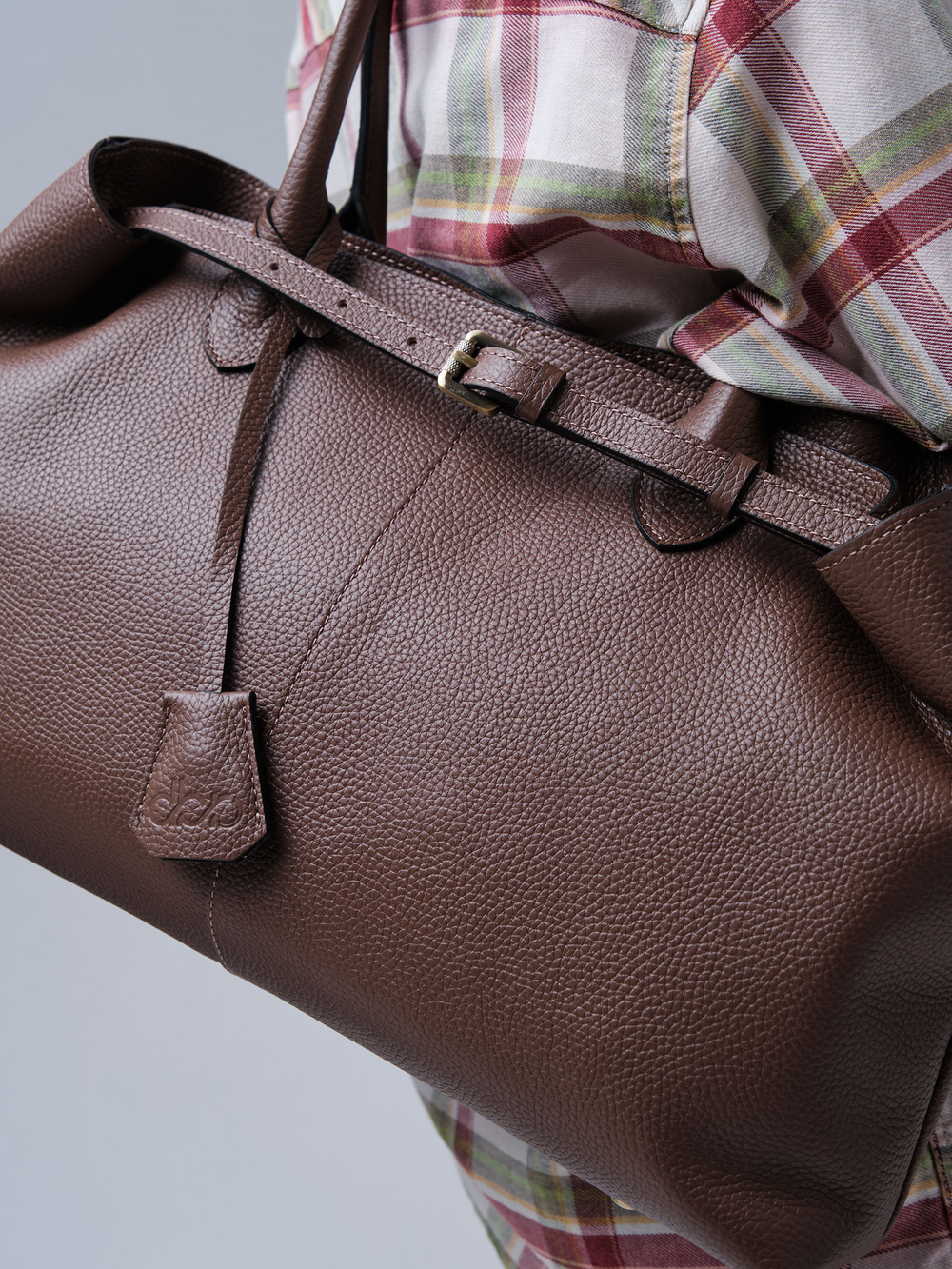 Кожаная сумка Daniela DBR 31375 коричневый какао