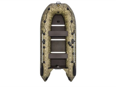 Лодка ПВХ РИВЬЕРА Компакт 3200 СК "камуфляж" темный камыш
