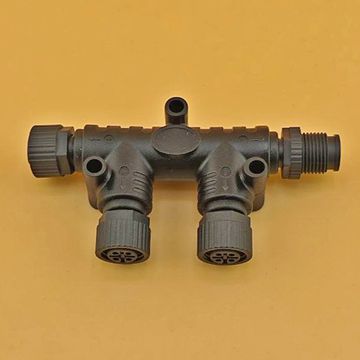 NMEA 2000 M12 5pin коннектор 4 порта