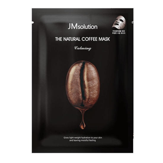 JMsolution Тканевая маска с экстрактом кофе - The Natural Coffee Mask Calming 30 мл