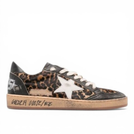 Кеды Golden Goose Superstar leopard II