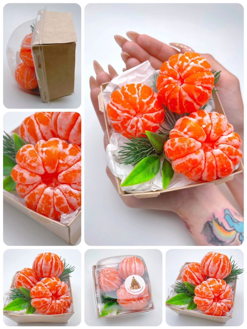 Набор "Три мандарина»