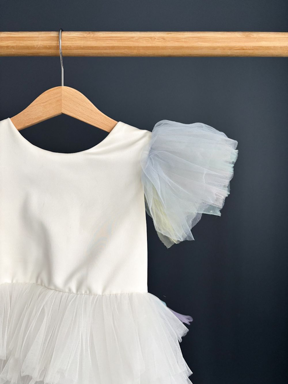 Платье из тюля со шлейфом Pure Soul , 104