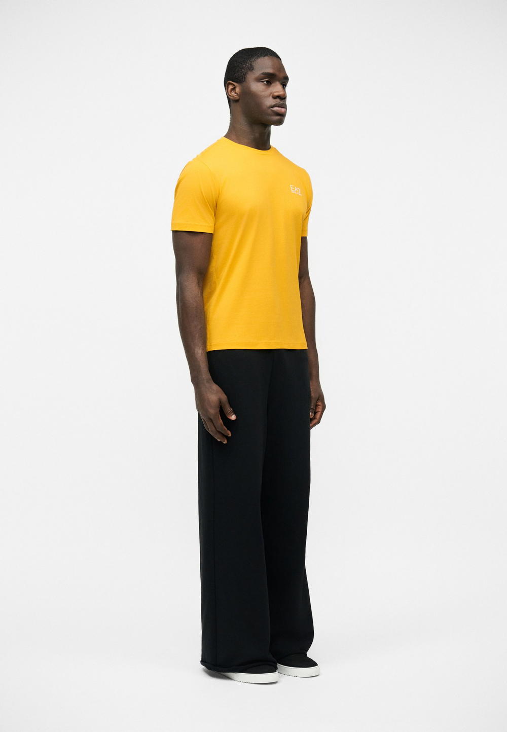 EA7 Emporio Armani UNISEX - Базовая футболка - Жёлтый