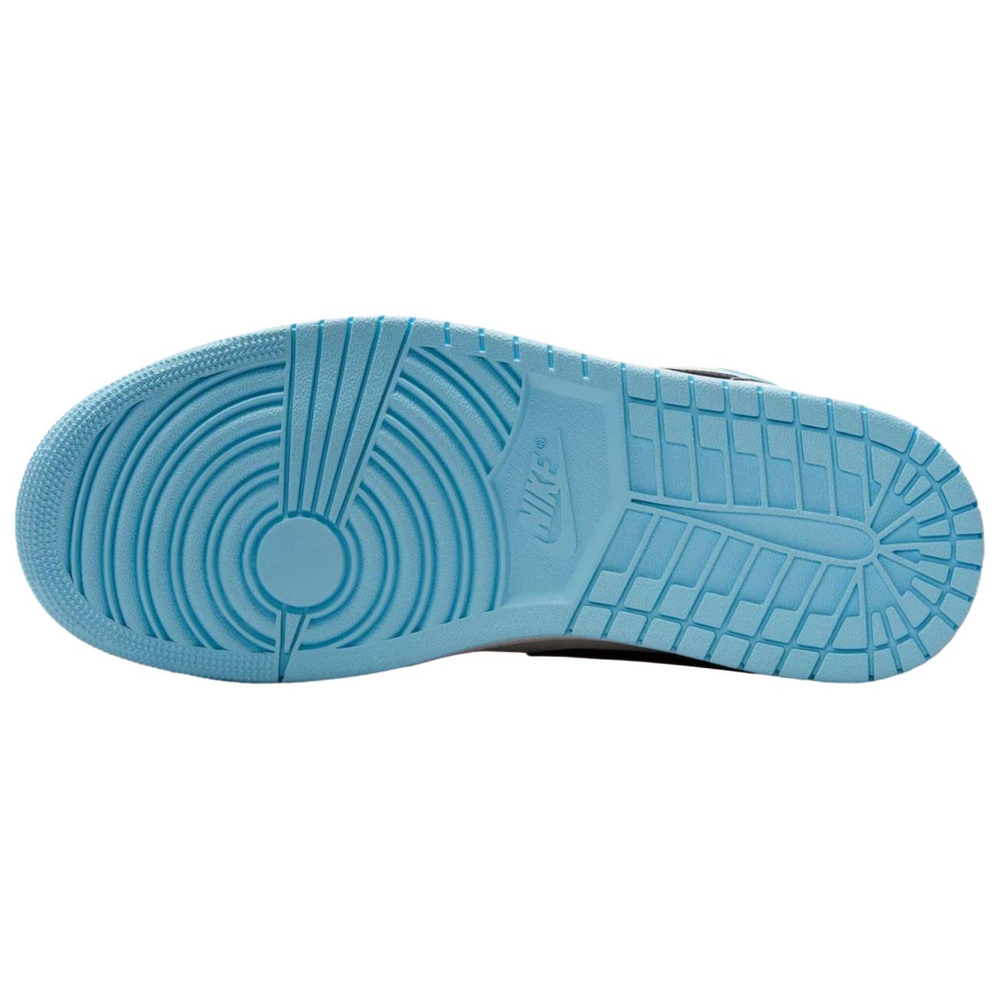Jordan Air Jordan 1 Cushioning Low top Vintage Basketball Shoes Men's Ice Blue