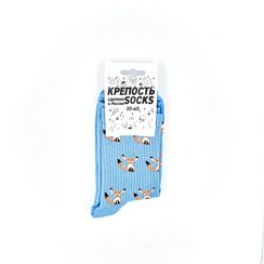 Носки КРЕПОСТЬ Фенек, голубой