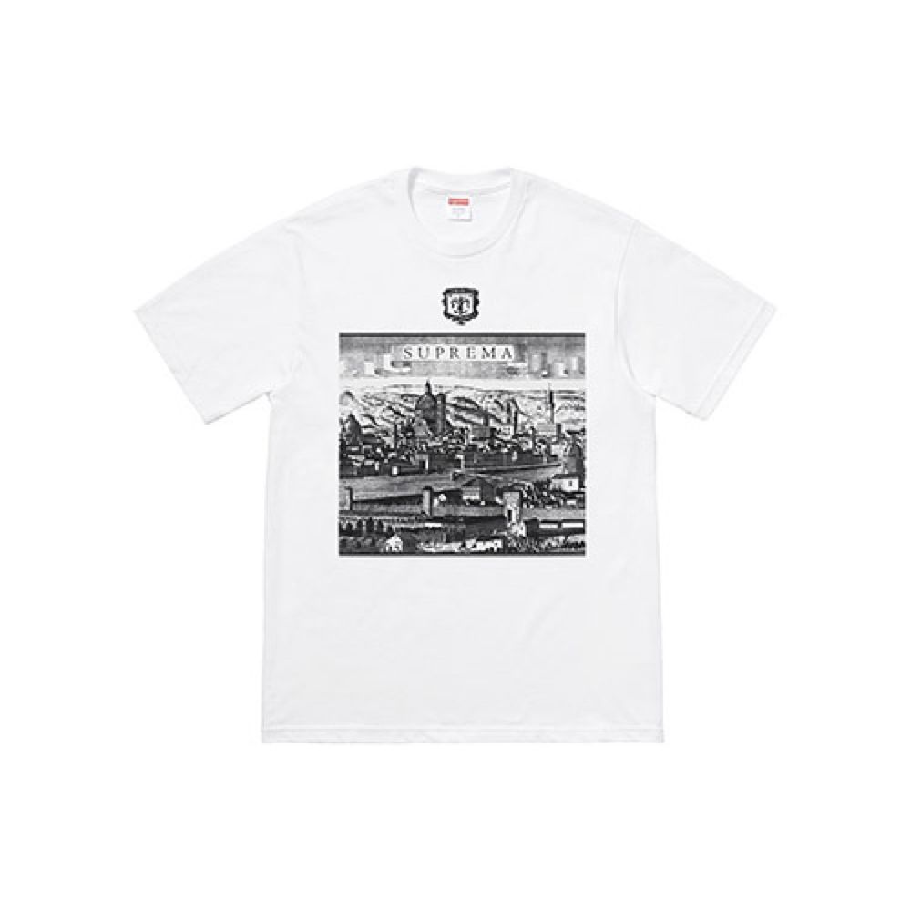 Supreme SS18 Fiorenza Tee White T