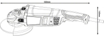 Угловая шлифмашина BOSCH GWS 2200 06018C10R0