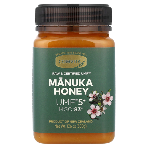 Comvita, мед манука, UMF™ 5+, MGO 83+, 500 г (17,6 унции)