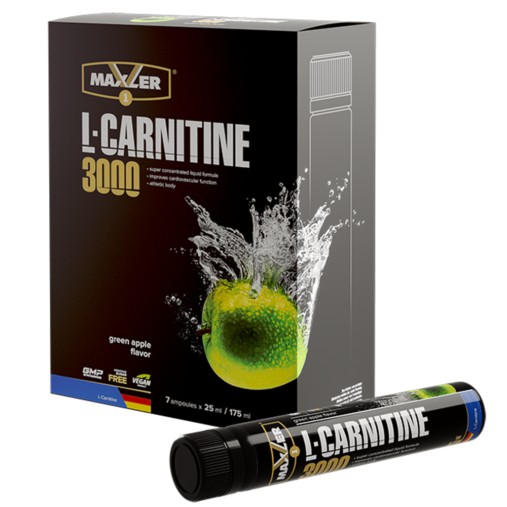 Maxler L-carnitine Comfortable Shape 3000 1 ампула
