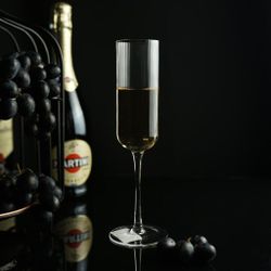 Бокал-флюте для шампанского 225 мл "  Optical" d 5 см h23,5 см P.L. - BarWare [6]