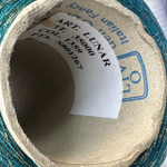 LUNAR - Lanificio dell Olivo S.p.A.; 70% вискоза, 15% люрекс, 15% п/а; 3500м/100гр; col.359, цвет: петроль, золотой люрекс; S718