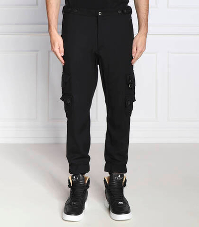 хлопчатобумажные брюки Les Hommes - черный(LF2283070321)