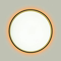 Citilux ETALON CL750321R LED RGB Светильник с пультом Чёрный+Золото