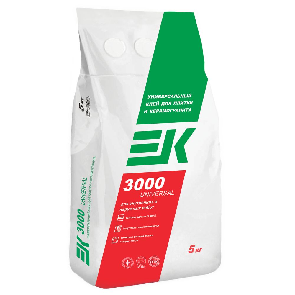 Клей плиточный ЕК 3000