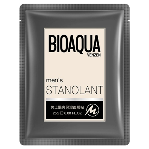 BIOAQUA Мужская маска-салфетка для лица, скидка