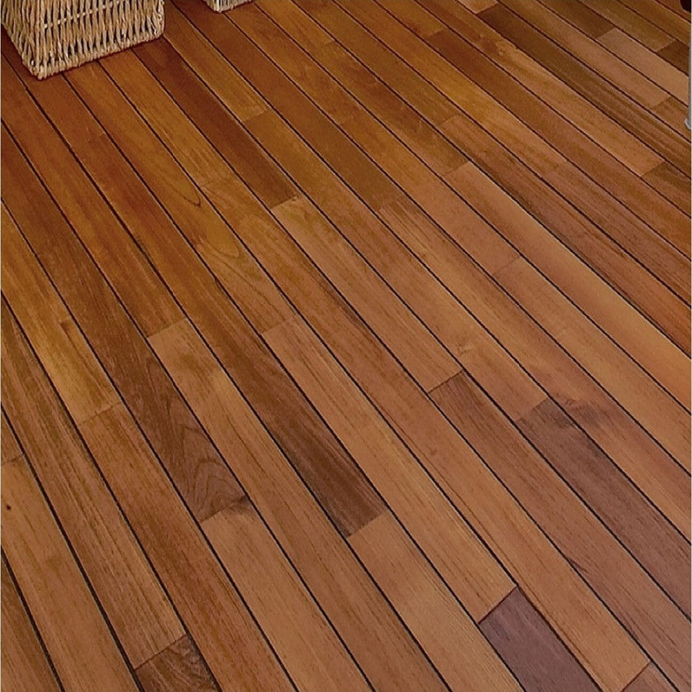 Паркет для ванных комнат Тик с герметиком