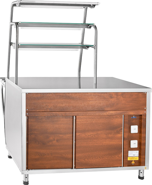 Прилавок для горячих напитков Abat ПГН-70Т кашир.