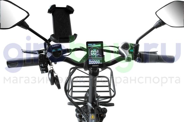 Электровелосипед Minako F10 Pro Dual 48V/20Ah (полный привод) 2025 года - Черный обод