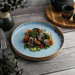 Тарелка с бортом d 26,4 см h2,8 см Blue Panasia P.L. Proff Cuisine [6]