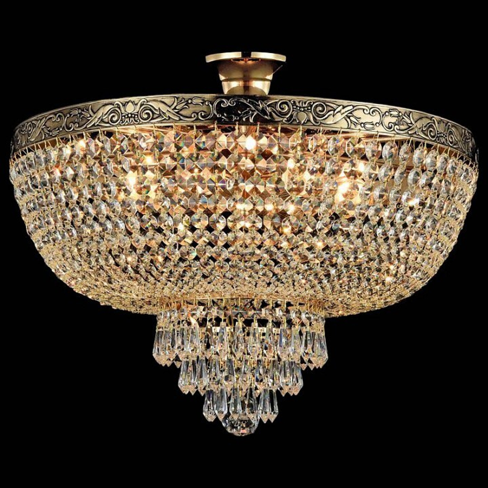 Люстра на штанге Maytoni DIA890-CL-06-G