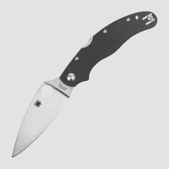 Складной нож Spyderco Caly 3,5 144CFPE c клинком из стали ZDP-189, рукоять Сarbon Fiber