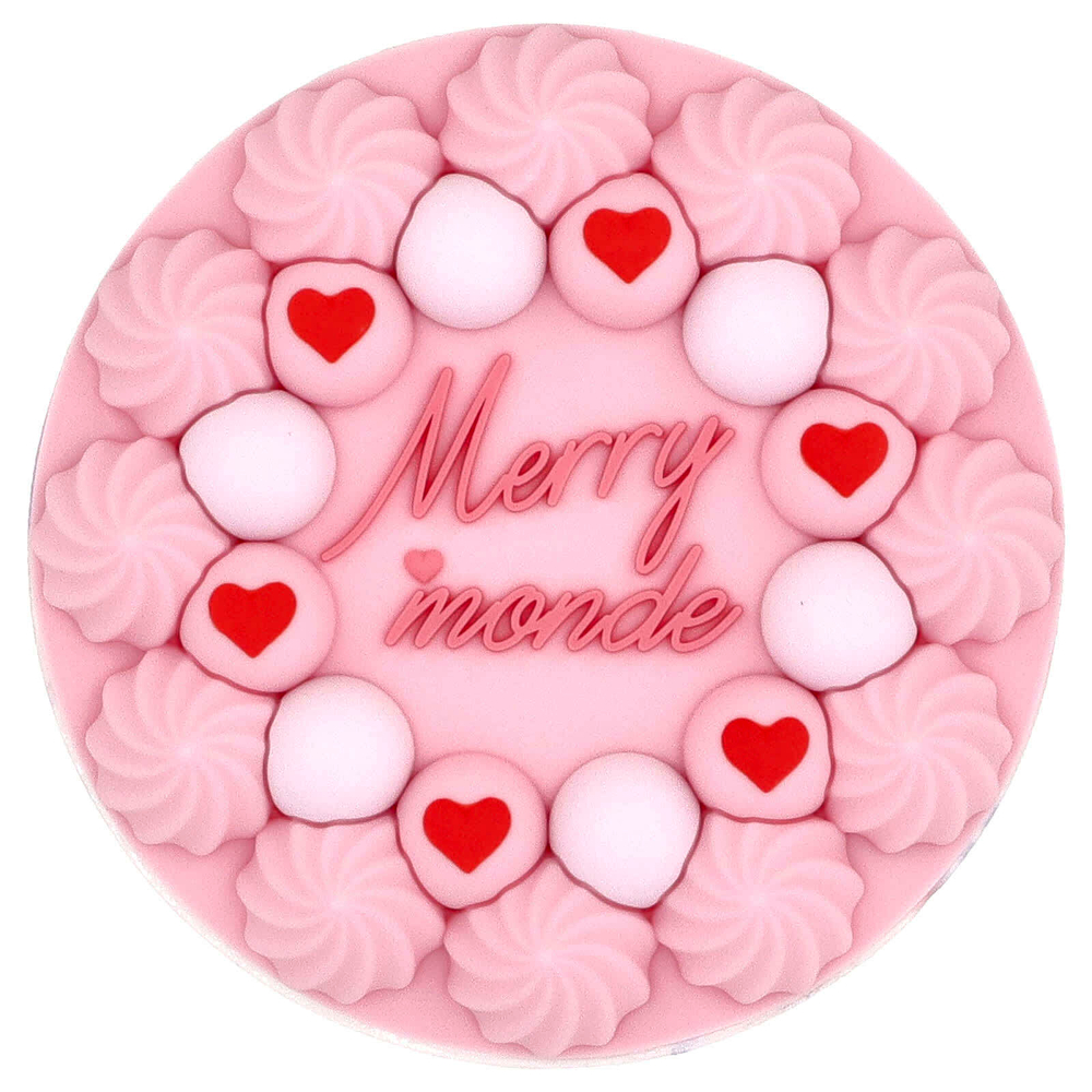 Merrymonde, Cake Cushion, SPF 40, PA ++, 01 цвет слоновой кости, 2 шт., (11 г) каждый