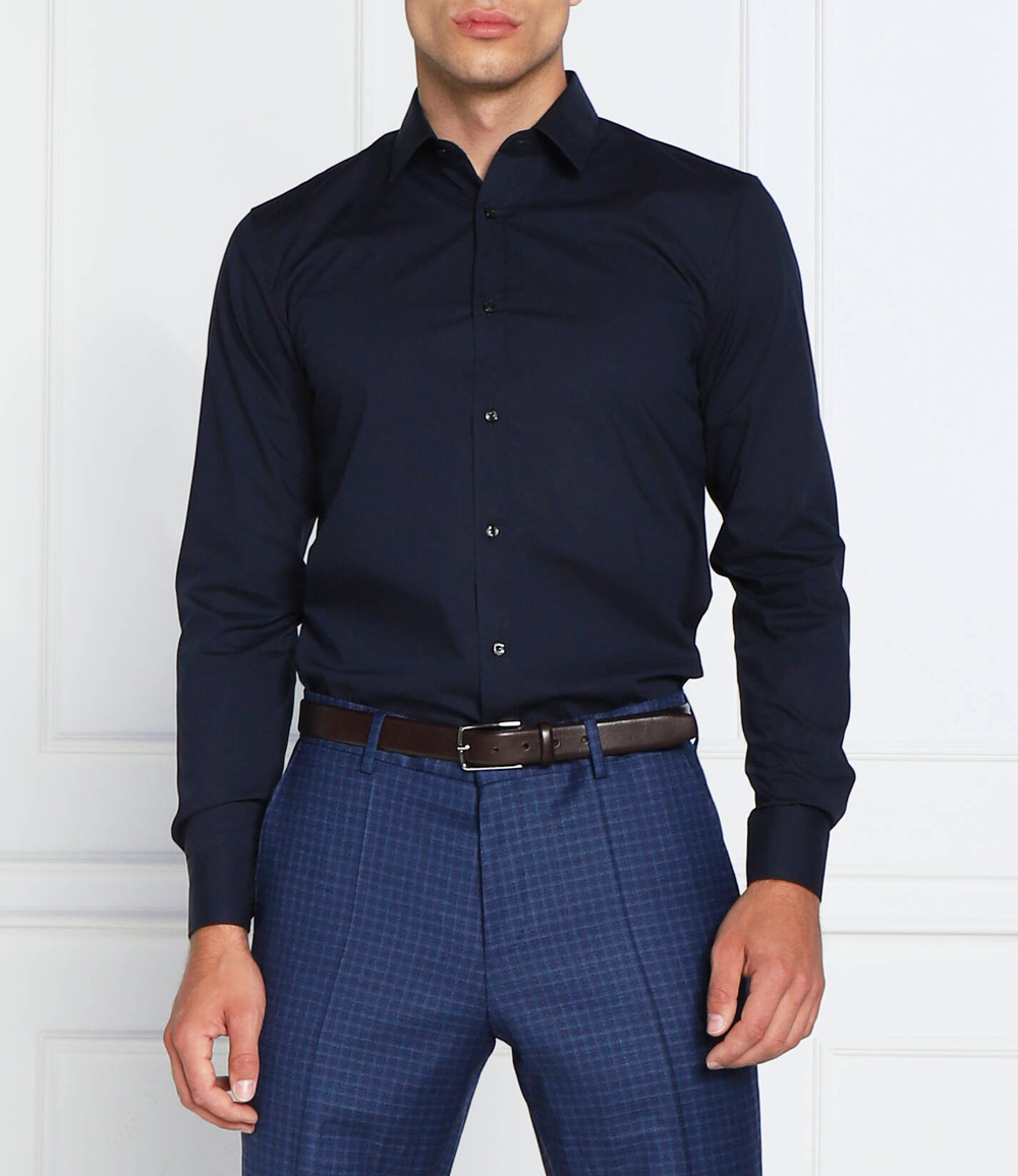 рубашка elisha02 102 HUGO - темно-синий(50479396)