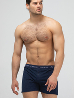 Мужские трусы-шорты с пуговицами (Размер: 4X) (Цвет: черный)