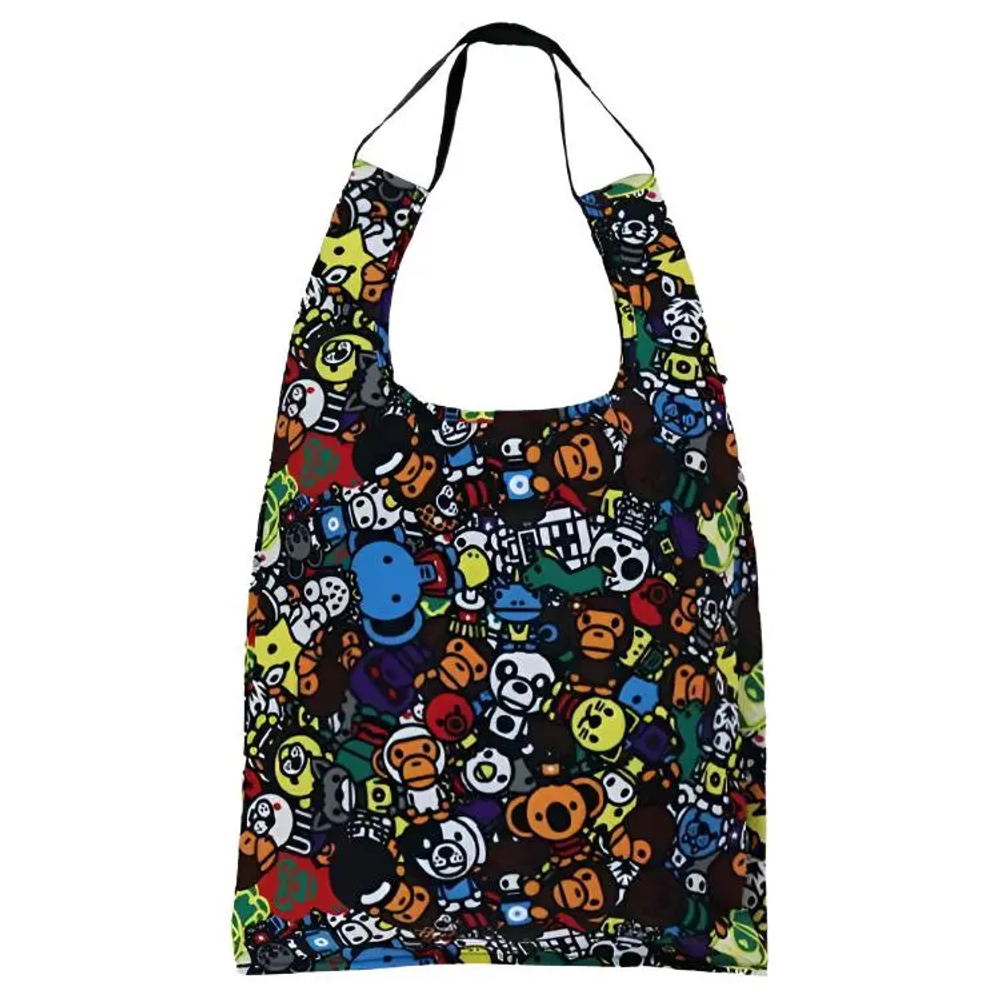 A Bathing Ape Bathing Ape Polyester Сумка Сумка Shopping Сумка Handbag