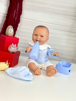 Пупс BERJUAN виниловый 30см Baby Pipi (515)