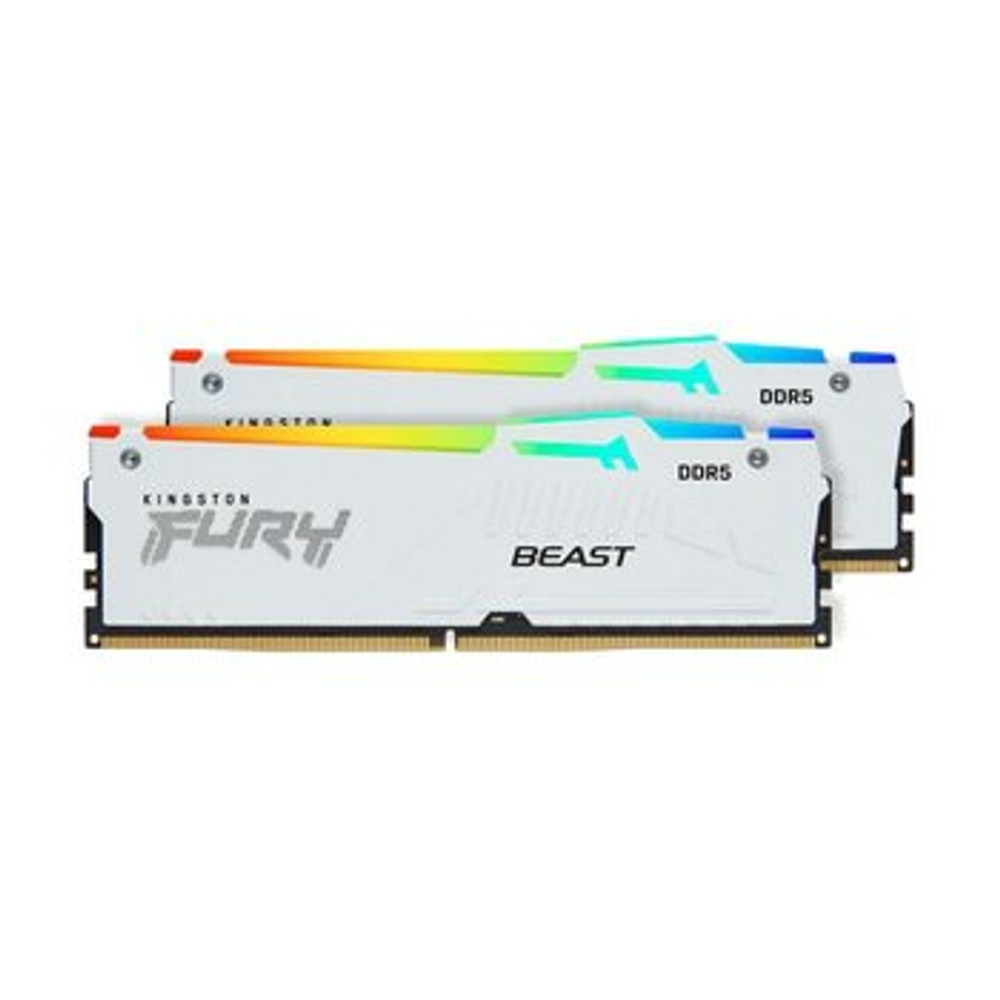 Оперативная память KINGSTON FURY Beast DDR5 32GB 5200MHz CL40 KF552C40BWAK2-32