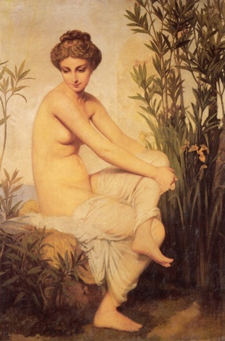 Eugène-Emmanuel Amaury-Duval - эротическое искусство художника Эжена-Эммануэля Амори-Дюваля. 16+