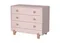 Комод Ellipse Ice-cream 3 ящика Розовый