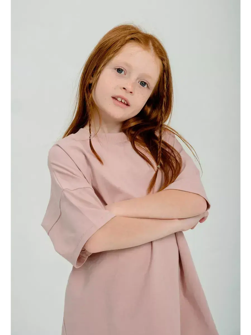 Футболка оверсайз базовая для детей и подростков