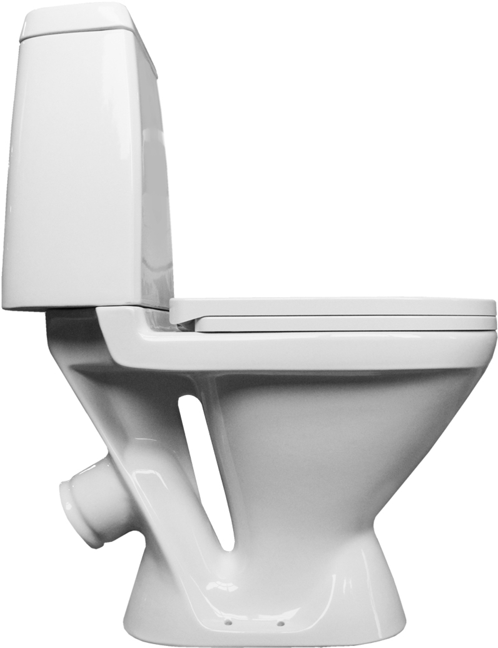 Унитаз-компакт Кама комфорт (Белый)/12шт сидение Полипласт ТМ , крепление пластиковое