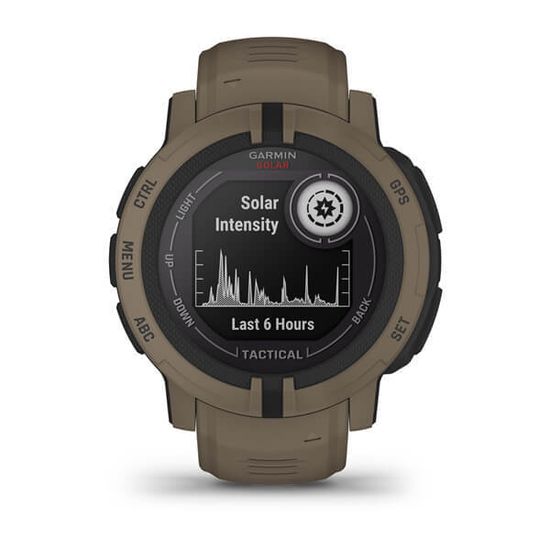 Умные часы Garmin Instinct 2 Solar Tactical коричневый