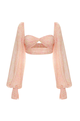 Топ с длинным рукавом BAHAMAS Жёлтый