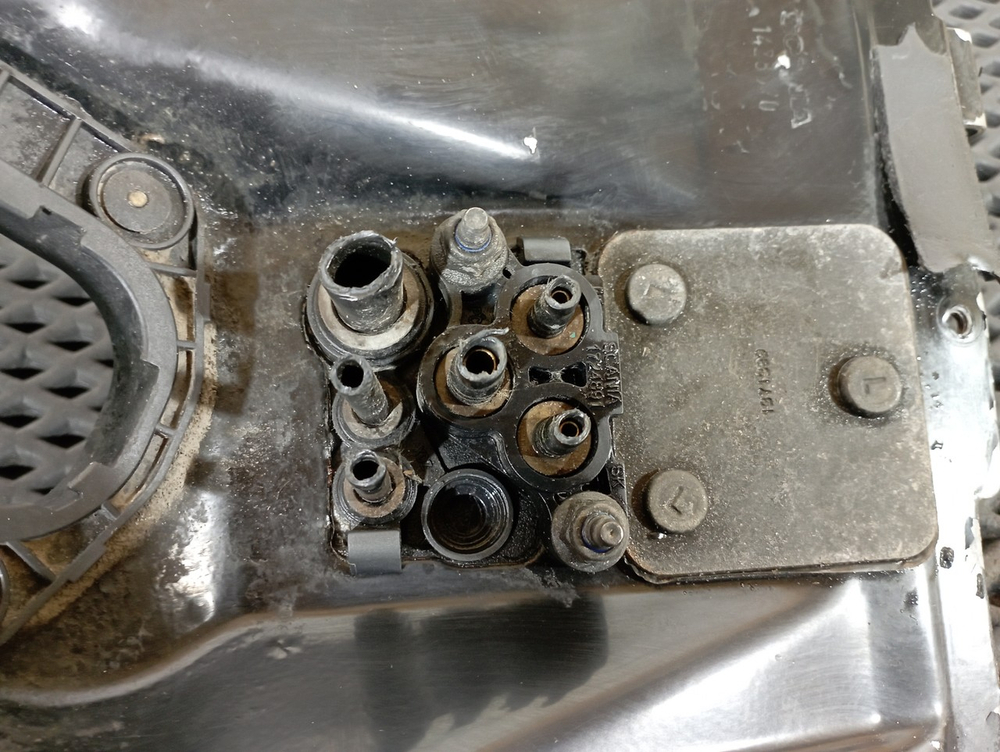 Панель педального узла