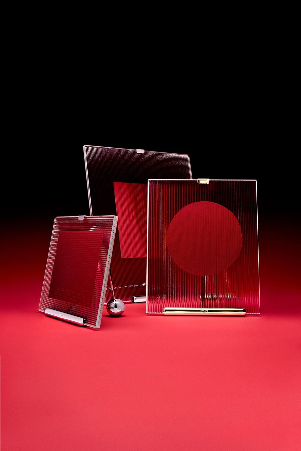 Фоторамка Flute, 26х30 см, хром