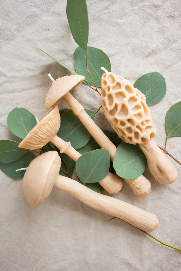 Свеча Подберезовик Охра (Дымчатый уд) - фото 2