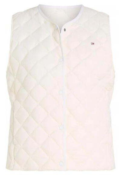 Женская теннисная жилетка Tommy Hilfiger LW Down Quilted Collarless - Beige