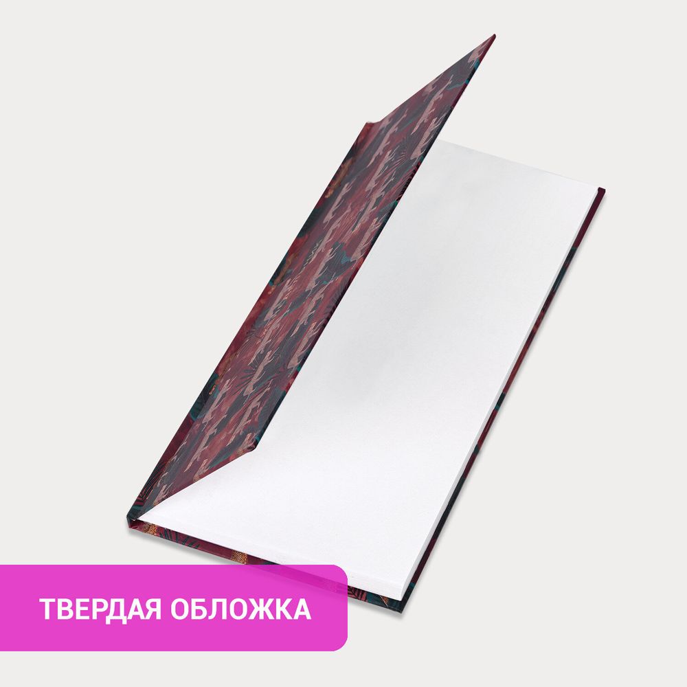 Планинг-еженедельник недатированный (165х90 мм) STAFF твердая обложка УФ-ЛАК 64 л. "Leopards" (113515)