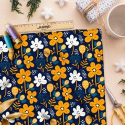 Ткань премиум Оксфорд 600D фантазийный сад