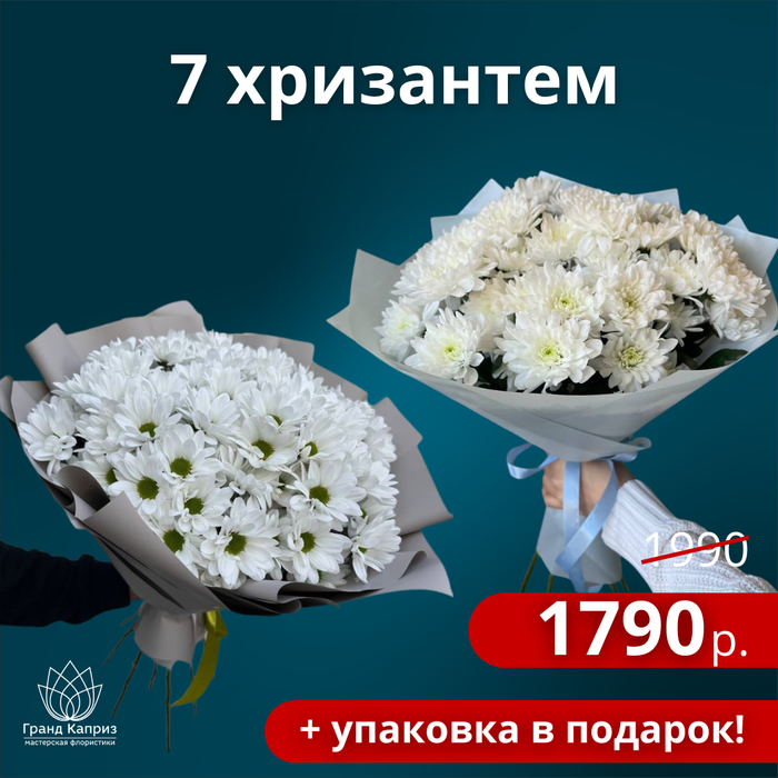 Букет из кустовых хризантем АКЦИЯ