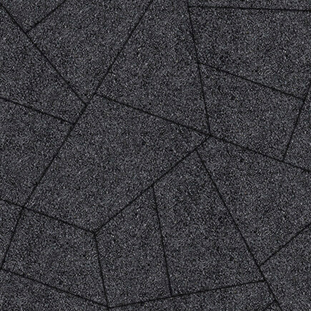 ТРОТУАРНАЯ ПЛИТКА ОРИГАМИ - Б.4.ФСМ.8 СТОУНМИКС ЧЕРНЫЙ, КОМПЛЕКТ ИЗ 6 ВИДОВ ПЛИТ