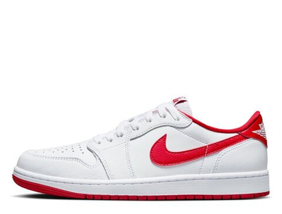 Баскетбольные кроссовки Air Jordan 1 Low OG "University Red"